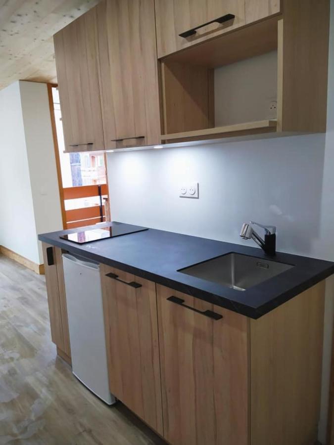 Charming Studio With Balcony Macot-la-Plagne ภายนอก รูปภาพ