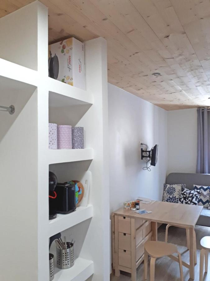Charming Studio With Balcony Macot-la-Plagne ภายนอก รูปภาพ