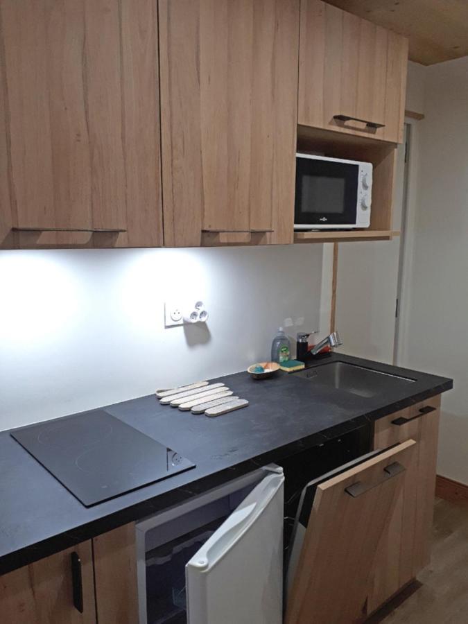 Charming Studio With Balcony Macot-la-Plagne ภายนอก รูปภาพ